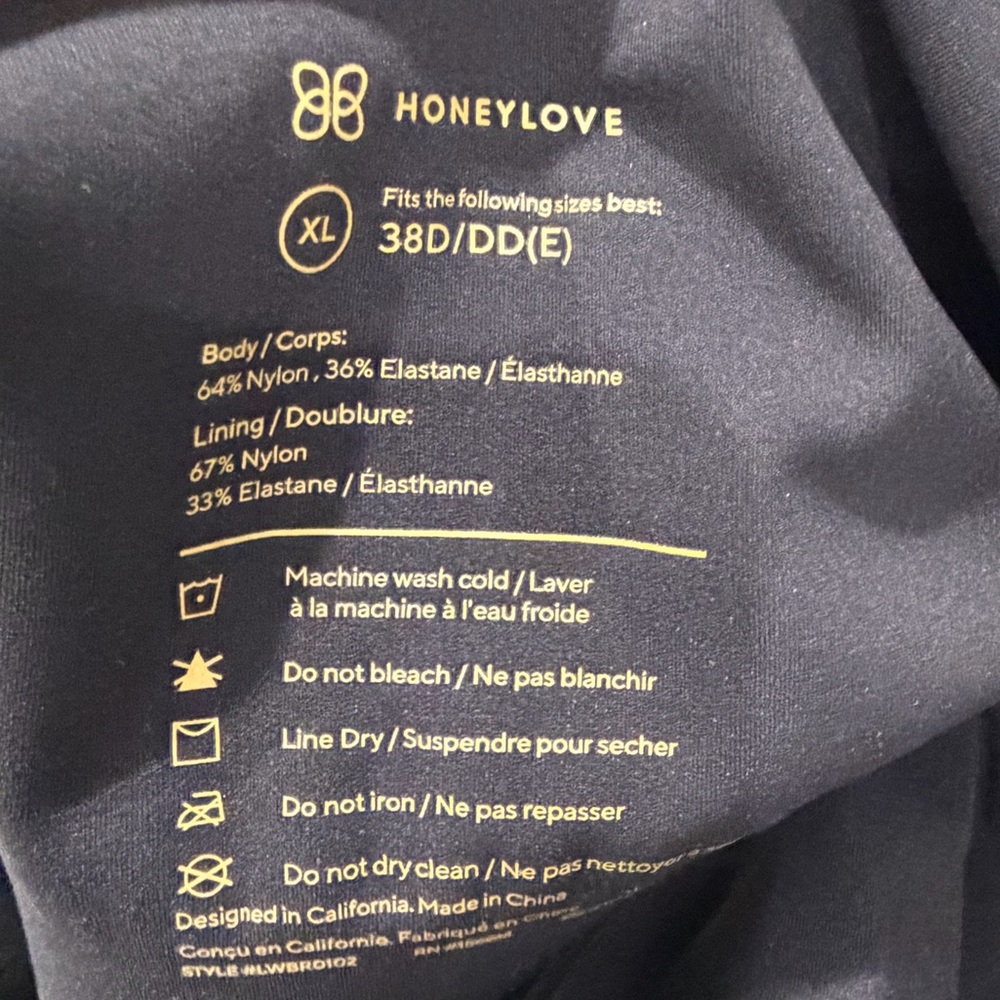 Honeylove soft form bra XL - Picture 2 of 2